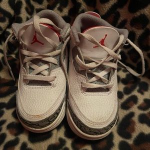 Toddler Jordan Retro 3s “Fire Red”